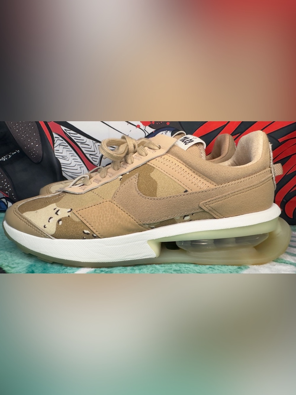 Nike Air Max Pre-Day SE Desert Camo Women DX2312-200 Pre-Owned Excellent